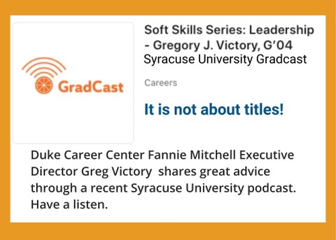 Soft Skills Series: Leadership -A podcast featuring Gregory J. Victory